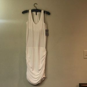 Athleta tank dress- white (m)